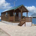 Cabin with lovely front porch