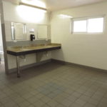 Camp bathroom and vanity